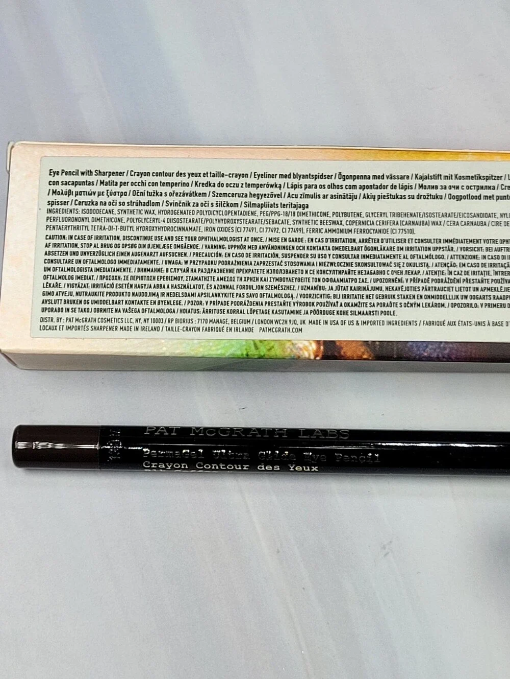 PAT McGRATH LABS PermaGel Ultra Glide Eye Pencil with Sharpener BNIB